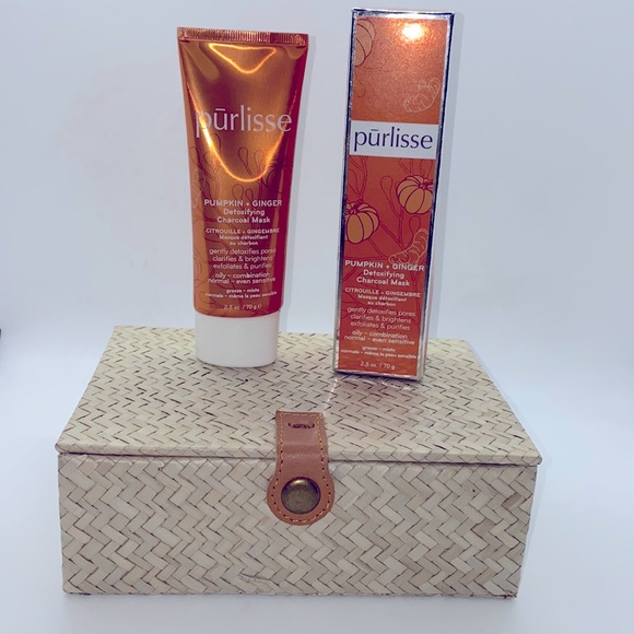 ⭐️3 for $21⭐️ or 1@ listed price Purlisse Pumpkin + Ginger Detox Charcoal Mask - Picture 3 of 6